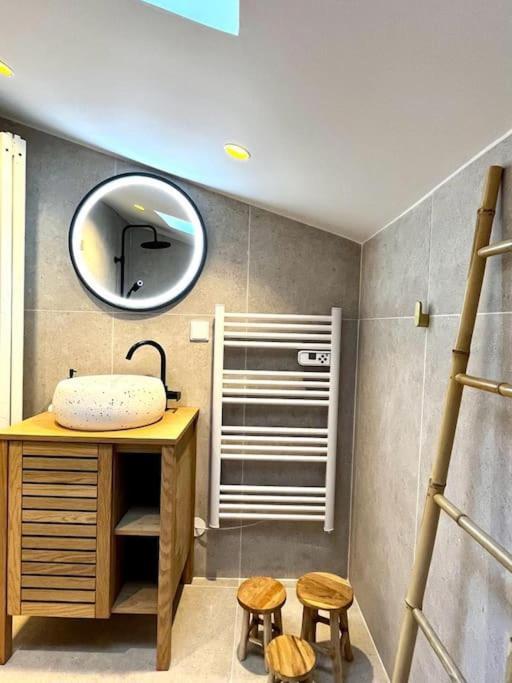 Appartement Bella Casa - New Full House For 3 W Ac, Wi-Fi & Terrasses à Antibes Extérieur photo